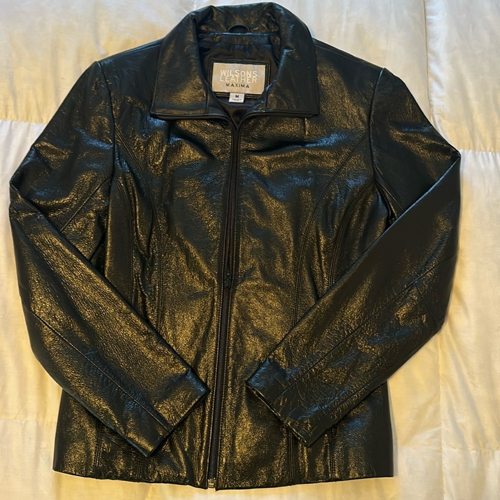 Wilson Maxima fitted Leather jacket
